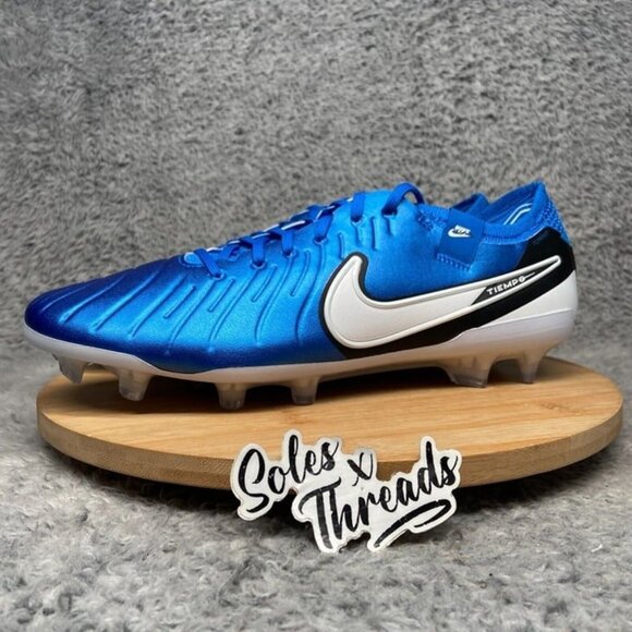 Nike Tiempo Legend 10 Elite FG Soccer Low Size 9 Men Blue White DV4328-400 main image 8